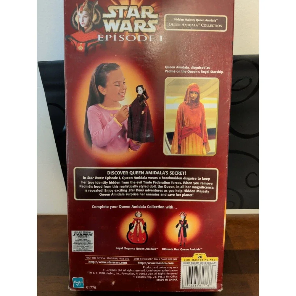 Star Wars Episode 1 12 Inch Figures Queen Amidala Hidden Majesty 12 inch Act